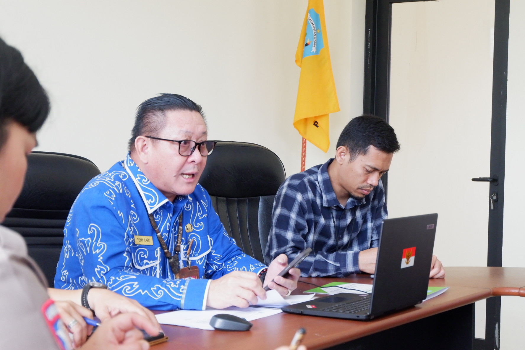 Rapat Penambahan Jam Pelayanan Work From Anywhere (WFA)